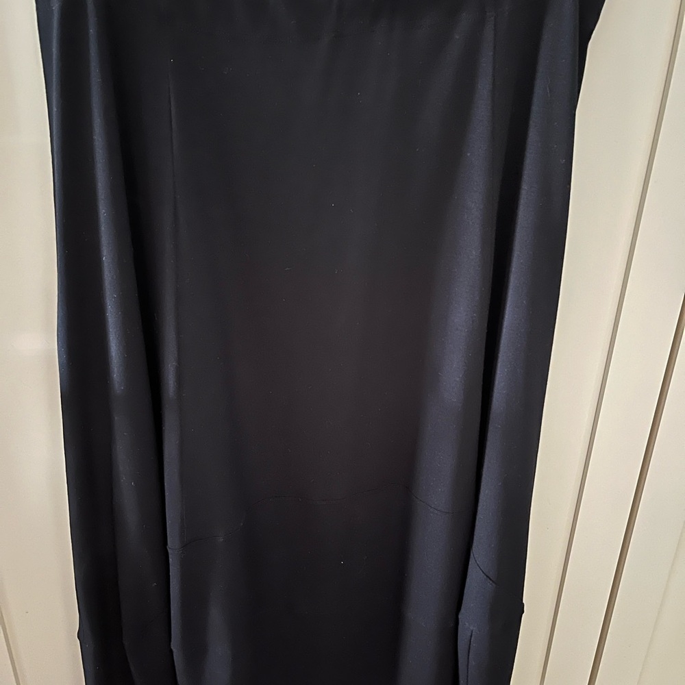 Eileen Fisher Elegant Black Skirt L